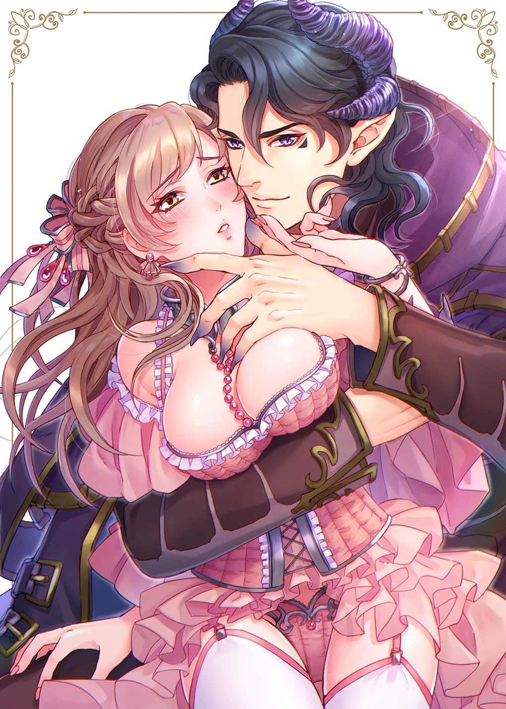 The Reincarnated Saint Falls for the Demon Lord by Comagome